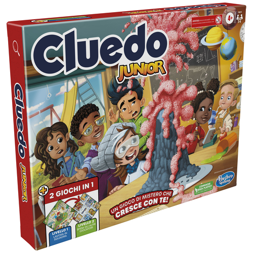 Gioco di società Gioco Hasbro F6419103 CLUEDO Junior Refresh (ord.min.1.00 unità)