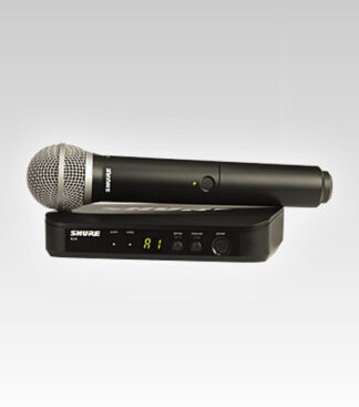 Kit microfono Kit microfono Shure BLX SERIES Blx24E Pg58 M17 Black (ord.min.1.00 unità)