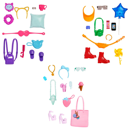Set vestitini bambola Set vestitini bambola Mattel GWD98 BARBIE Accessori bambola Fashion As (ord.min.1.00 unità)