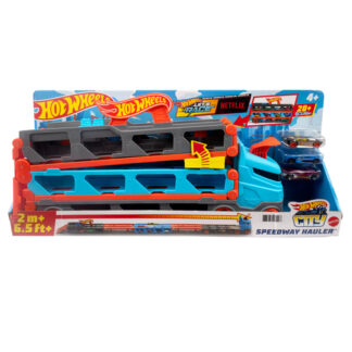 Playset pista Playset Camion transport 2 in 1 Mattel GVG37 HOT WHEELS Assortito (ord.min.1.00 unità)