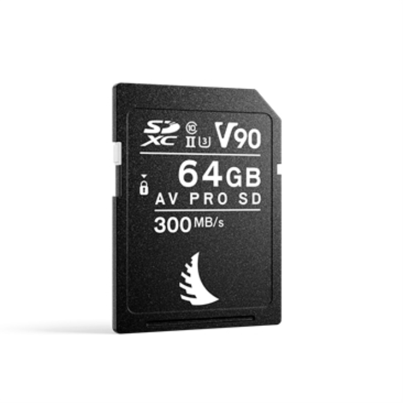 Scheda di memoria Scheda di memoria Angelbird AVP064SDMK2V90 AV PRO V90 Black (ord.min.1.00 unità)