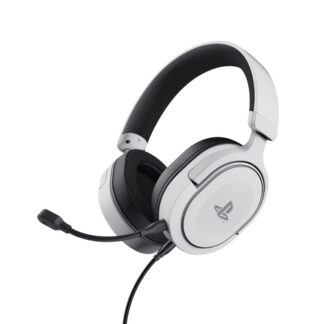 Cuffie gaming Cuffie gaming Trust 24716 GXT 498W Forta Wired White e Black (ord.min.1.00 unità)