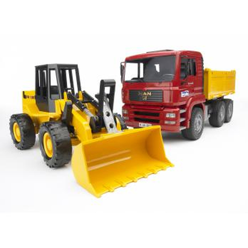 Mezzo cantiere Mezzo cantiere Bruder 02752 MAN Set Dumper Camion e Ruspa (ord.min.1.00 unità)