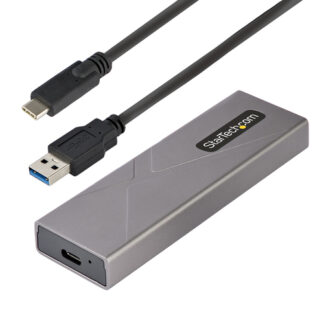 Box esterno hard disk Box esterno hard disk Startech.Com M2 USB C NVME SATA SSD M2 NVME Grey (ord.min.1.00 unità)