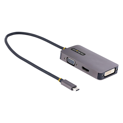 Cavo adattatore Cavo adattatore Startech.Com 118 USBC HDMI VGADVI USB C a HDMI DVI o V (ord.min.1.00 unità)