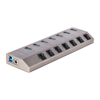 Hub USB Hub USB Startech.Com 5G7AIBS USB HUB EU Con Interruttori Individuali G (ord.min.1.00 unità)