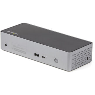 Hub multiporta HUB Startech.Com DK31C4DPPDUE Docking Station USB C Black e Grey (ord.min.1.00 unità)