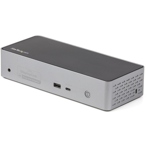 Hub multiporta HUB Startech.Com DK31C4DPPDUE Docking Station USB C Black e Grey (ord.min.1.00 unità)