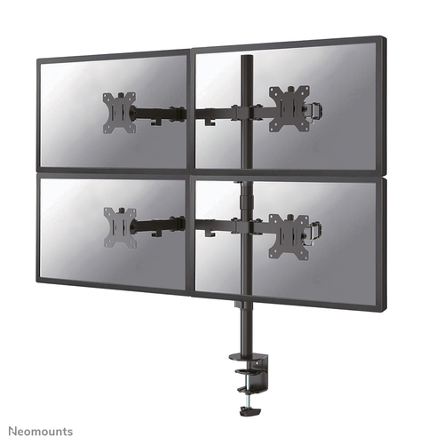 Supporto monitor TV scrivania Supporto monitor TV scrivania Neomounts FPMA D550D4BLACK Full Motion B (ord.min.1.00 unità)