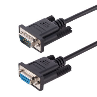 Cavo seriale Cavo seriale Startech.Com 9FMNM 3M RS232 CABLE Null Modem Black (ord.min.1.00 unità)