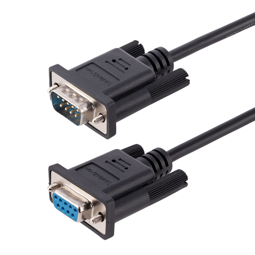 Cavo seriale Cavo seriale Startech.Com 9FMNM 3M RS232 CABLE Null Modem Black (ord.min.1.00 unità)