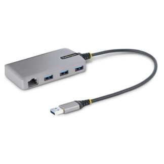 Hub multiporta HUB Startech.Com 5G3AGBB USB A HUB Mini Dock USB con Ethernet Grey (ord.min.1.00 unità)