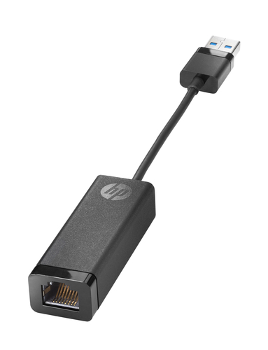 Adattatore di rete Adattatore di rete Hp 4Z7Z7AA Usb 3.0 a Rj45 G2 Black (ord.min.1.00 unità)