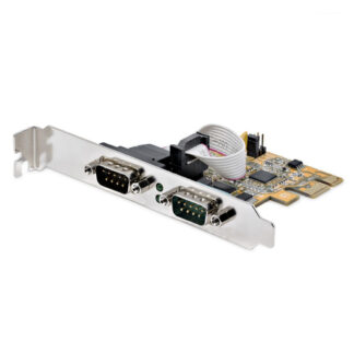 Scheda di espansione Scheda di espansione Startech.Com 21050 PC SERIAL LP Dual port RS232 (ord.min.1.00 unità)