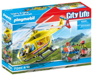 Costruzioni Playmobil 71203 CITY LIFE Elicottero di soccorso Costruzioni (ord.min.1.00unità)