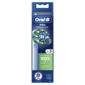Ricambio spazzolino elettrico Spazzolino ricambio Oral B CROSS ACTION Pro White (ord.min.1.00 unità)