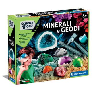Educativo Gioco educativo Clementoni 19350 SCIENZA E GIOCO Minerali e Geodi (ord.min.1.00 unità)