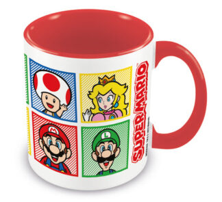 Tazza mug Pyramid International MGC26884 SUPER MARIO Face Red Inner Tazza mug (ord.min.1.00unità)
