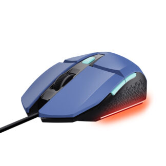 Mouse Mouse Trust 25067 GXT 109B Felox Wired Blue (ord.min.1.00 unità)