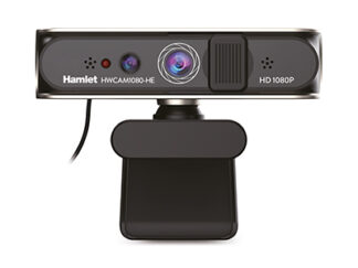 Webcam Webcam Hamlet HWCAM1080 HE Hello Cam Black (ord.min.1.00 unità)