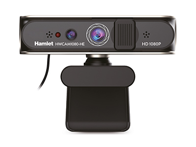 Webcam Webcam Hamlet HWCAM1080 HE Hello Cam Black (ord.min.1.00 unità)