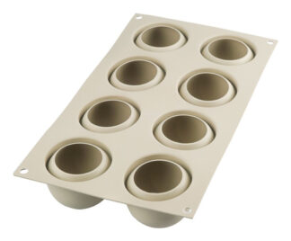 Stampo Silikomart 26 192 12 0065 8P Tartufo Stampo dolci (ord.min.1.00unità)
