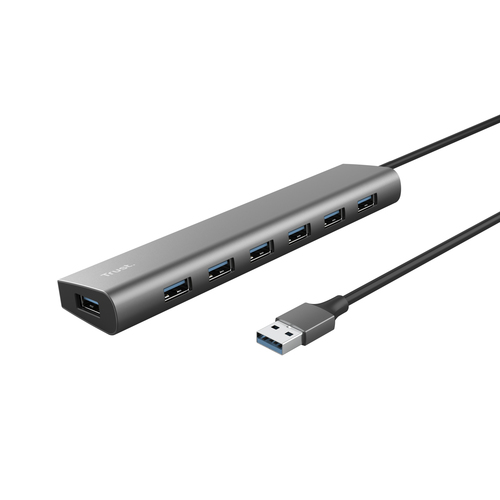 Hub USB Hub USB Trust 24967 HALYX 3.2 Gray (ord.min.1.00 unità)
