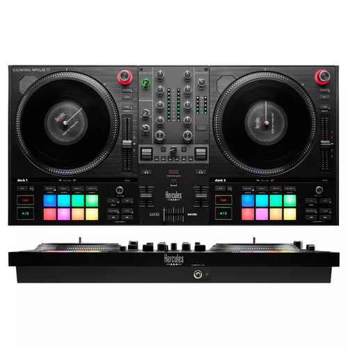 Controller disc jockey Controller disc jockey Hercules 4780928 DJCONTROL Inpulse T7 Black (ord.min.1.00 unità)