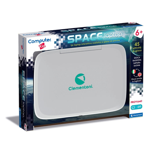 Prescolare Gioco prescolare Clementoni 16426 COMPUTER KID Space Laptop interattiv (ord.min.1.00 unità)
