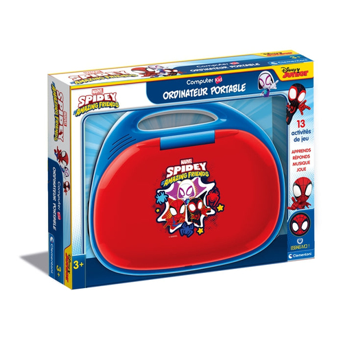 Prescolare Gioco prescolare Clementoni 16454 COMPUTER KID Primo Laptop Spidey (ord.min.1.00 unità)