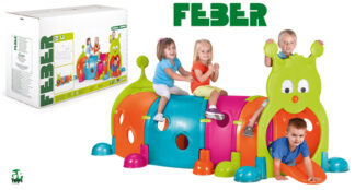 Palestra gioco Feber FEU12000 Tunnel Attività Febergus Multicolor Palestra gioco (ord.min.1.00unità)