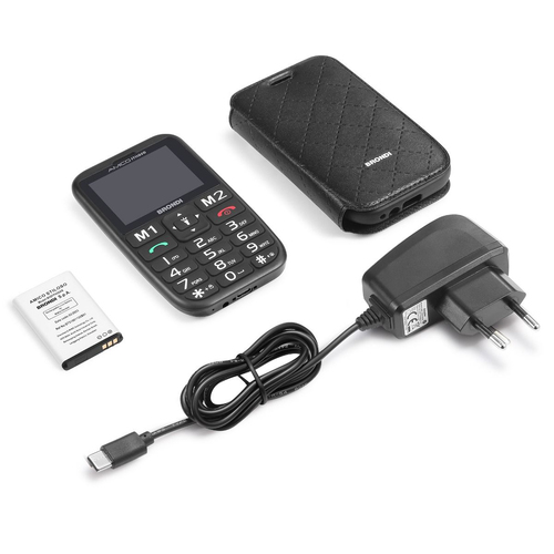 Cellulare Cellulare Brondi 10279060 AMICO Stiloso Black (ord.min.1.00 unità)
