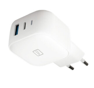 Caricabatterie USB Caricabatterie Tucano MA GAN38 EU W CHARGER GAN 38w Power Delivery Whi (ord.min.1.00 unità)
