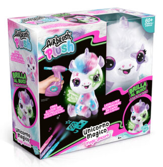 Peluche Peluche Rocco Giocattoli 20289581 AIRBRUSH PLUSH Magic Unicorn (ord.min.1.00 unità)
