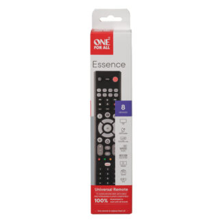 Telecomando tv Telecomando tv Oneforall URC 1282 ESSENCE 8in1 Black (ord.min.1.00 unità)