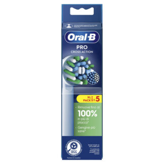 Ricambio spazzolino elettrico Spazzolino ricambio Oral B CROSS ACTION Pro White (ord.min.1.00 unità)