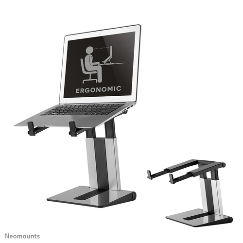 Supporto notebook Supporto notebook Neomounts NSLS200 ERGONOMIC Stand Argento (ord.min.1.00 unità)