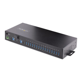 Hub USB Hub USB Startech.Com 5G16AINDS USB A HUB INDUSTRIAL 3.0 Black (ord.min.1.00 unità)