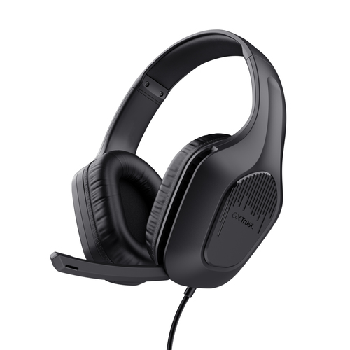 Cuffie gaming Cuffie gaming Trust 24990 GXT 415 Zirox Black (ord.min.1.00 unità)