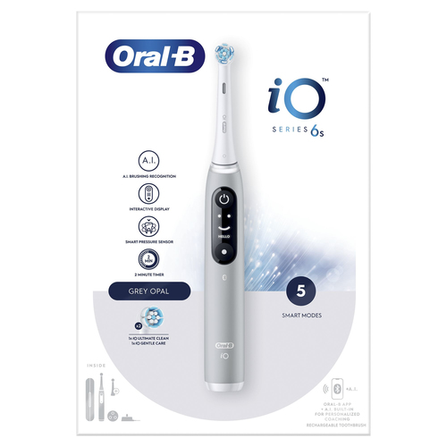 Spazzolino elettrico Spazzolino elettrico Oral B IO SERIES 6S Grey (ord.min.1.00 unità)