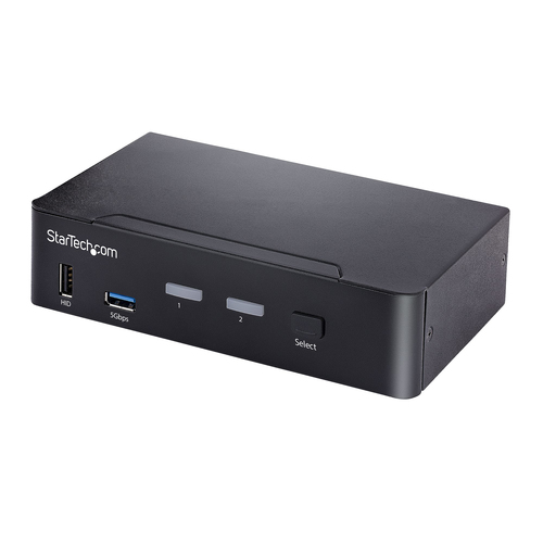Kvm switch Kvm switch Startech.Com SV231DPUCA USB C a 2 porte Black (ord.min.1.00 unità)