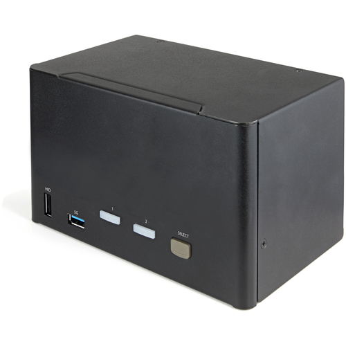 Kvm switch Kvm switch Startech.Com SV231QDPU34K DisplayPort a 2 porte Black (ord.min.1.00 unità)