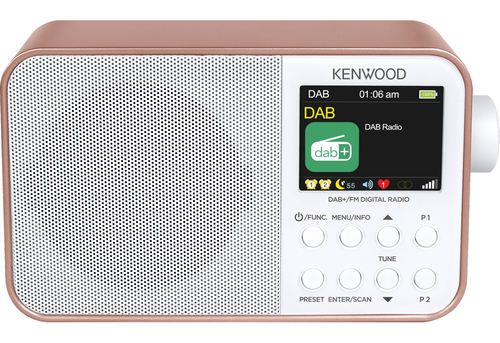 Radio Radio Kenwood CR M30DAB R Dab+ Rose gold (ord.min.1.00 unità)