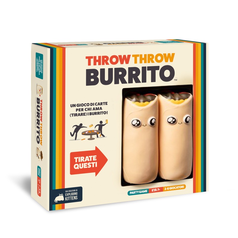 Gioco di società Gioco Asmodee 8621 Throw Throw Burrito (ord.min.1.00 unità)