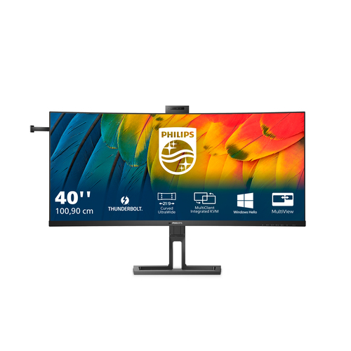 Monitor Monitor Philips 40B1U6903CH 00 6000 SERIES Thunderbolt UltraWide Curvo (ord.min.1.00 unità)