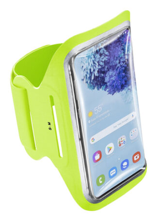 Fascia da braccio Cellular Line ARMBANDFIT55L Fitness Lime Fascia da braccio (ord.min.1.00unità)