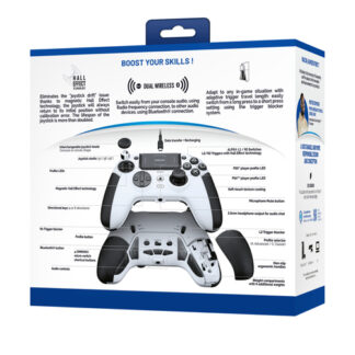 Gamepad Gamepad Nacon PS5RP5WGERIT REVOLUTION Pro 5 White (ord.min.1.00 unità)