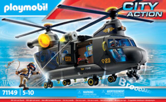Costruzioni Costruzioni Playmobil 71149 CITY ACTION Unità Speciale Elicottero (ord.min.1.00 unità)