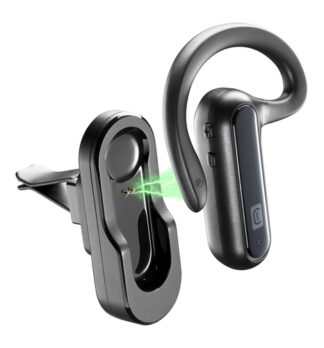 Auricolari microfono bluetooth Auricolari microfono bluetooth Cellular Line BTCARFLATK CAR Flat Black (ord.min.1.00 unità)