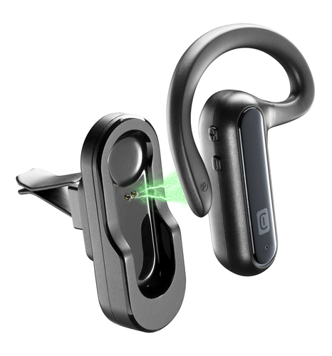 Auricolari microfono bluetooth Auricolari microfono bluetooth Cellular Line BTCARFLATK CAR Flat Black (ord.min.1.00 unità)